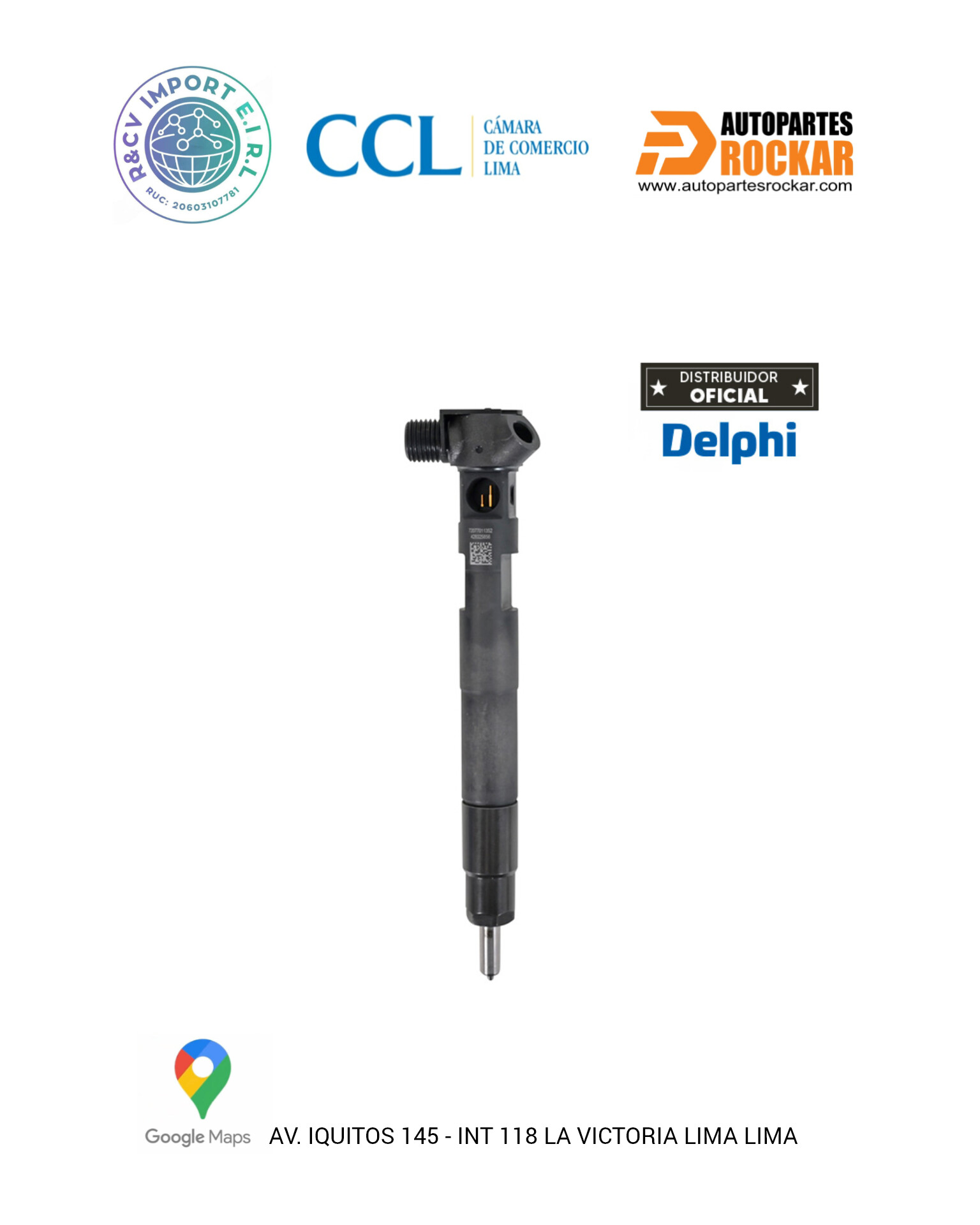 Inyector delphi original 