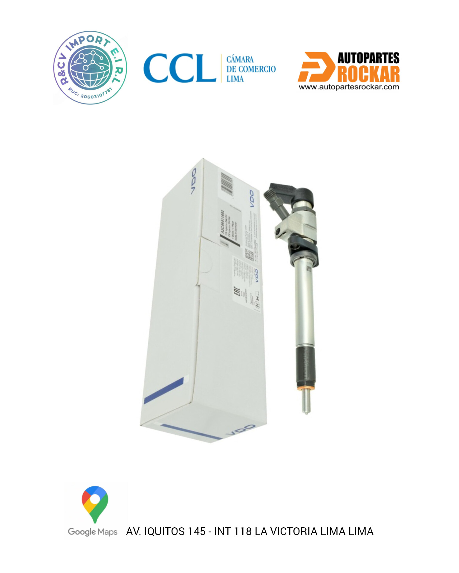 Inyector Denso Original 